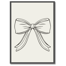 Laddar bild till gallerivisning, Ribbon No. 1 Plakat Plakana 21x30 cm (A4) Sort egetræ