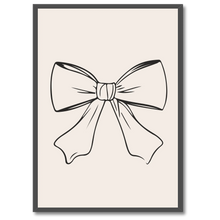 Laddar bild till gallerivisning, Ribbon No. 2 plakat Plakana 21x30 cm (A4) Sort egetræ