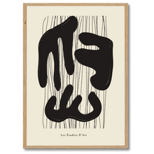 Laddar bild till gallerivisning, Sculptural Lines Plakat