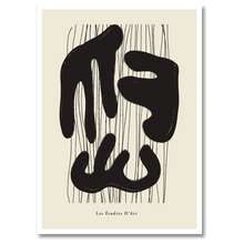 Laddar bild till gallerivisning, Sculptural Lines Plakat