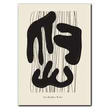 Laddar bild till gallerivisning, Sculptural Lines Plakat