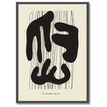 Laddar bild till gallerivisning, Sculptural Lines Plakat