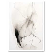 Laddar bild till gallerivisning, Shadows In Motion No. 2 Plakat Plakana 21x30 cm (A4) Hvid Egetræ