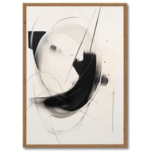 Laddar bild till gallerivisning, Shadows In Motion No. 3 Plakat Plakana 21x30 cm (A4) Mørk egetræ