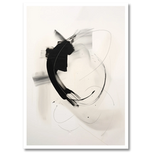 Laddar bild till gallerivisning, Shadows In Motion No. 4 Plakana 21x30 cm (A4) Hvid Egetræ