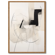 Laddar bild till gallerivisning, Shadows In Motion No. 6 Plakat Plakana 21x30 cm (A4) Mørk egetræ