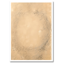 Laddar bild till gallerivisning, Sketch Of Silence Plakat Plakana 21x30 cm (A4) Hvid Egetræ