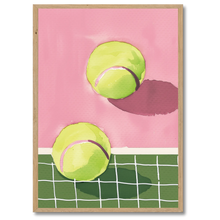 Laddar bild till gallerivisning, Tennis Joy Plakat Plakana 21x30 cm (A4) Egetræ