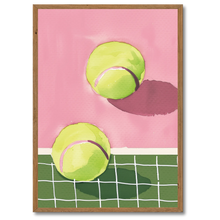 Laddar bild till gallerivisning, Tennis Joy Plakat Plakana 21x30 cm (A4) Mørk egetræ