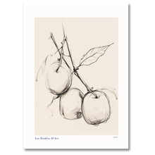Laddar bild till gallerivisning, The Apple Branch Plakat Plakana 21x30 cm (A4) Hvid Egetræ