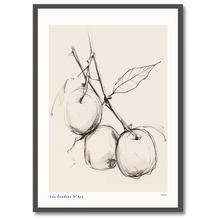 Laddar bild till gallerivisning, The Apple Branch Plakat Plakana 21x30 cm (A4) Sort egetræ