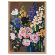 Laddar bild till gallerivisning, Vibrant Flora Plakat Plakana 21x30 cm (A4) Egetræ