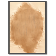 Laddar bild till gallerivisning, Warm Shadow Plakat Plakana 21x30 cm (A4) Sort egetræ