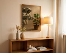 Laddar bild till gallerivisning, Astronaut monstera plakat Plakana