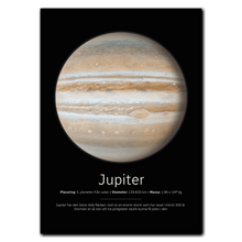 Laddar bild till gallerivisning, Jupiter Poster Plakana SE 21x30 cm (A4) Ingen ramme