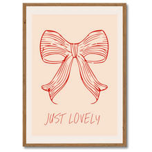 Laddar bild till gallerivisning, Just Lovely Plakat Plakana 21x30 cm (A4) Mørk egetræ