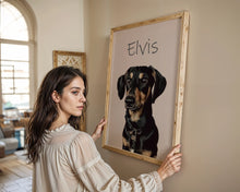 Laddar bild till gallerivisning, Kæledyrs portræt Plakana