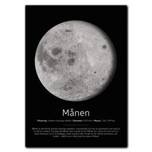 Laddar bild till gallerivisning, Måne Poster