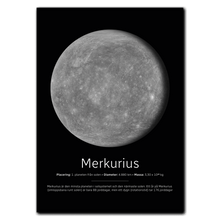 Laddar bild till gallerivisning, Merkurius Poster Plakana 21x30 cm (A4) Ingen ramme