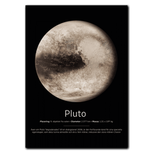Laddar bild till gallerivisning, Pluto Poster by Plakana, 21x30 cm (A4), Ingen ramme