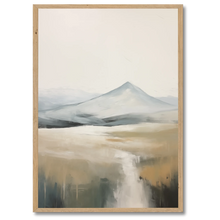 Laddar bild till gallerivisning, Silent Mountain Plakat Plakana 21x30 cm (A4) Egetræ