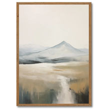 Laddar bild till gallerivisning, Silent Mountain Plakat Plakana 21x30 cm (A4) Mørk egetræ