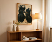 Laddar bild till gallerivisning, Sorte kakaduer plakat Plakana