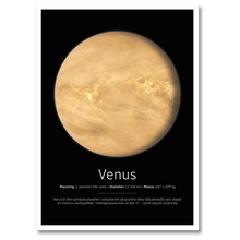 Laddar bild till gallerivisning, Venus Poster Plakana SE 21x30 cm (A4) Hvid Egetræ