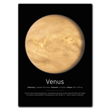 Laddar bild till gallerivisning, Venus Poster Plakana SE 21x30 cm (A4) Ingen ramme