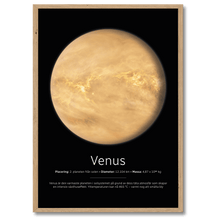 Laddar bild till gallerivisning, Venus Poster Plakana SE 21x30 cm (A4) Egetræ