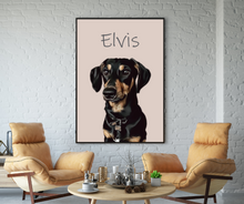 Laddar bild till gallerivisning, Kæledyrs portræt Plakana