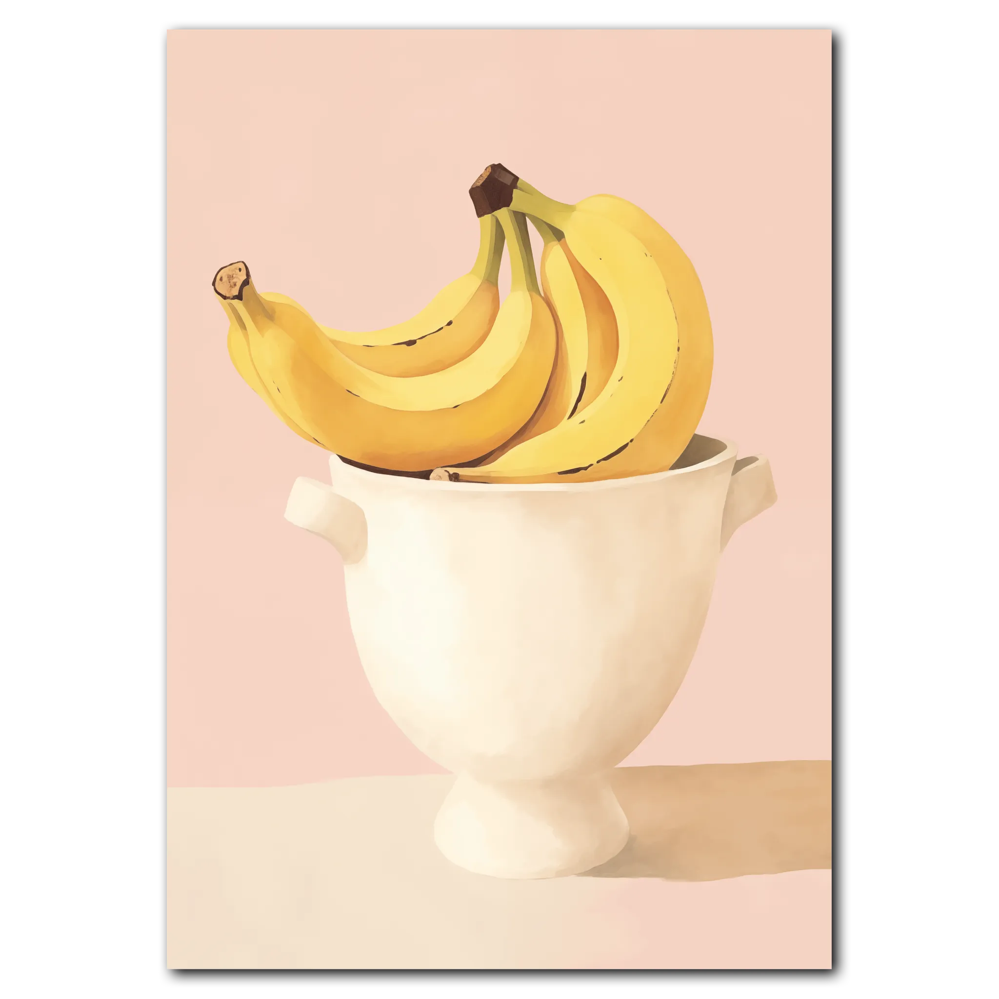 Banana Bowl poster 35x50 cm (B3) / Mörk ek