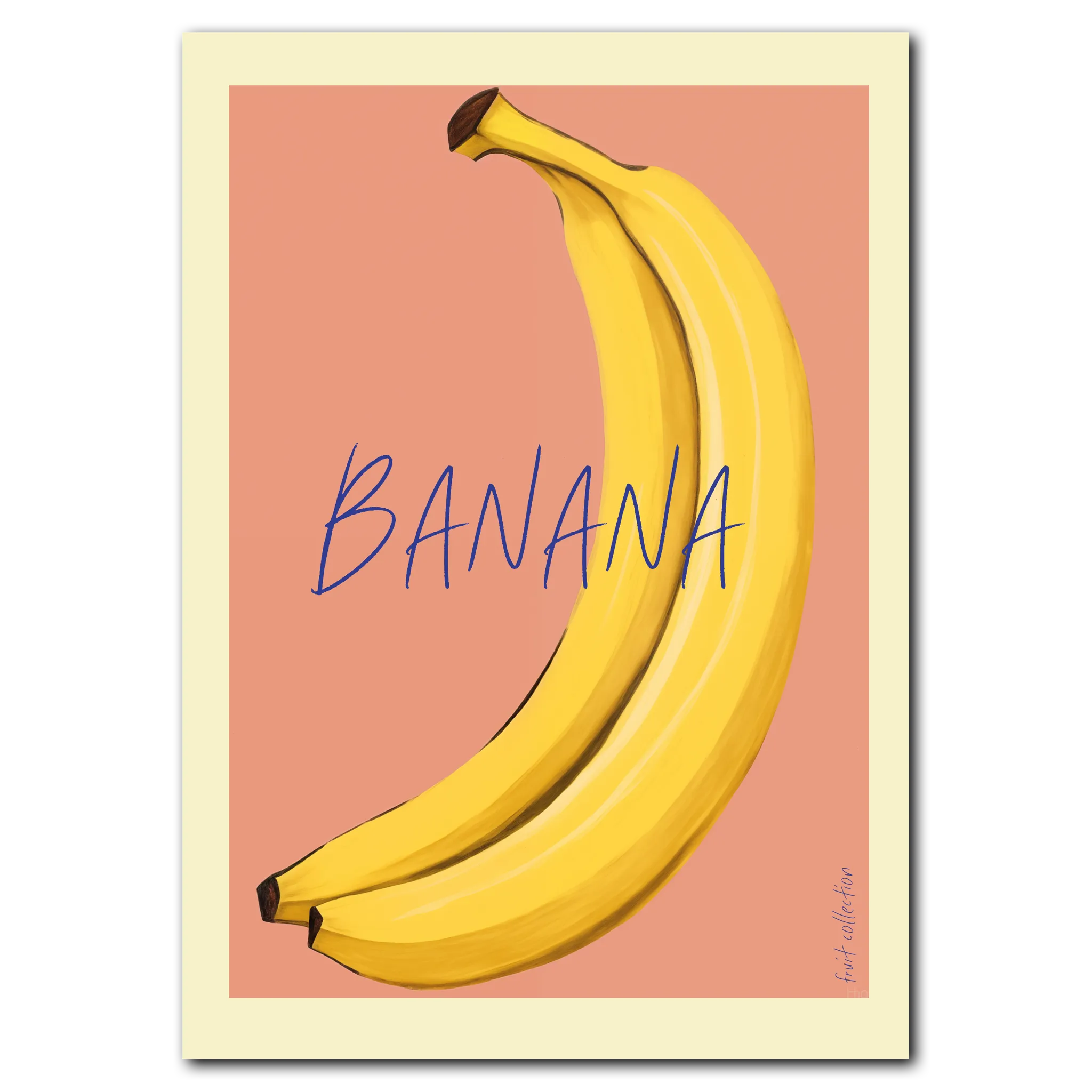 Banana poster 35x50 cm (B3) / Ingen ram