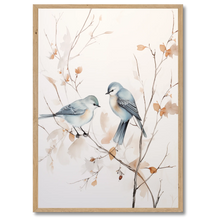 Ladda upp bild till gallerivisning, Blue Birds Plakat
