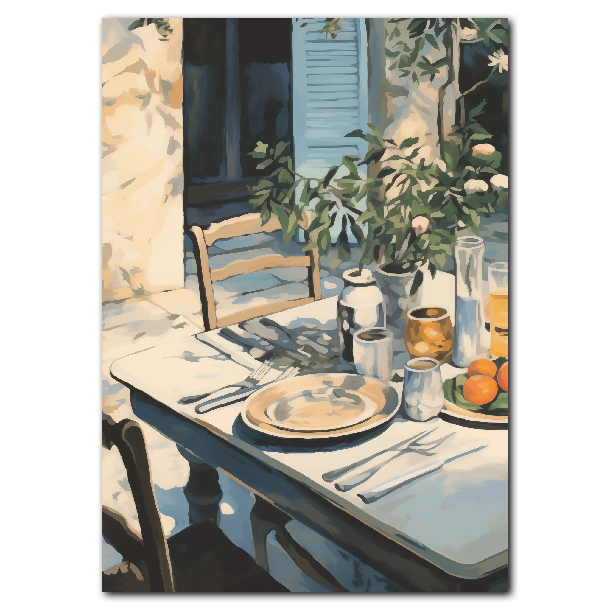 Garden Brunch poster 42x60 (A2) / Ingen ram