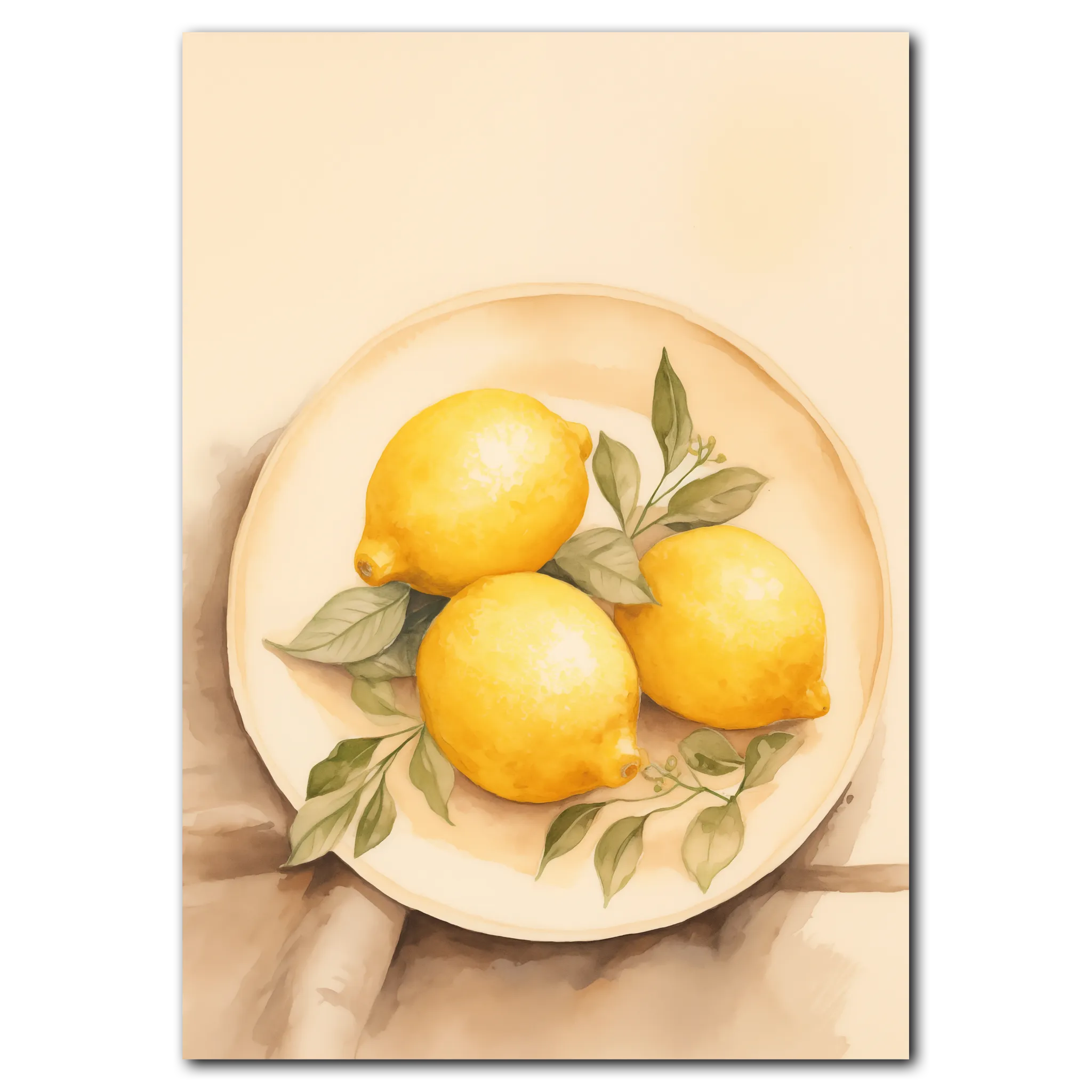 Lemon Symphoni poster 21x30 cm (A4) / Ek