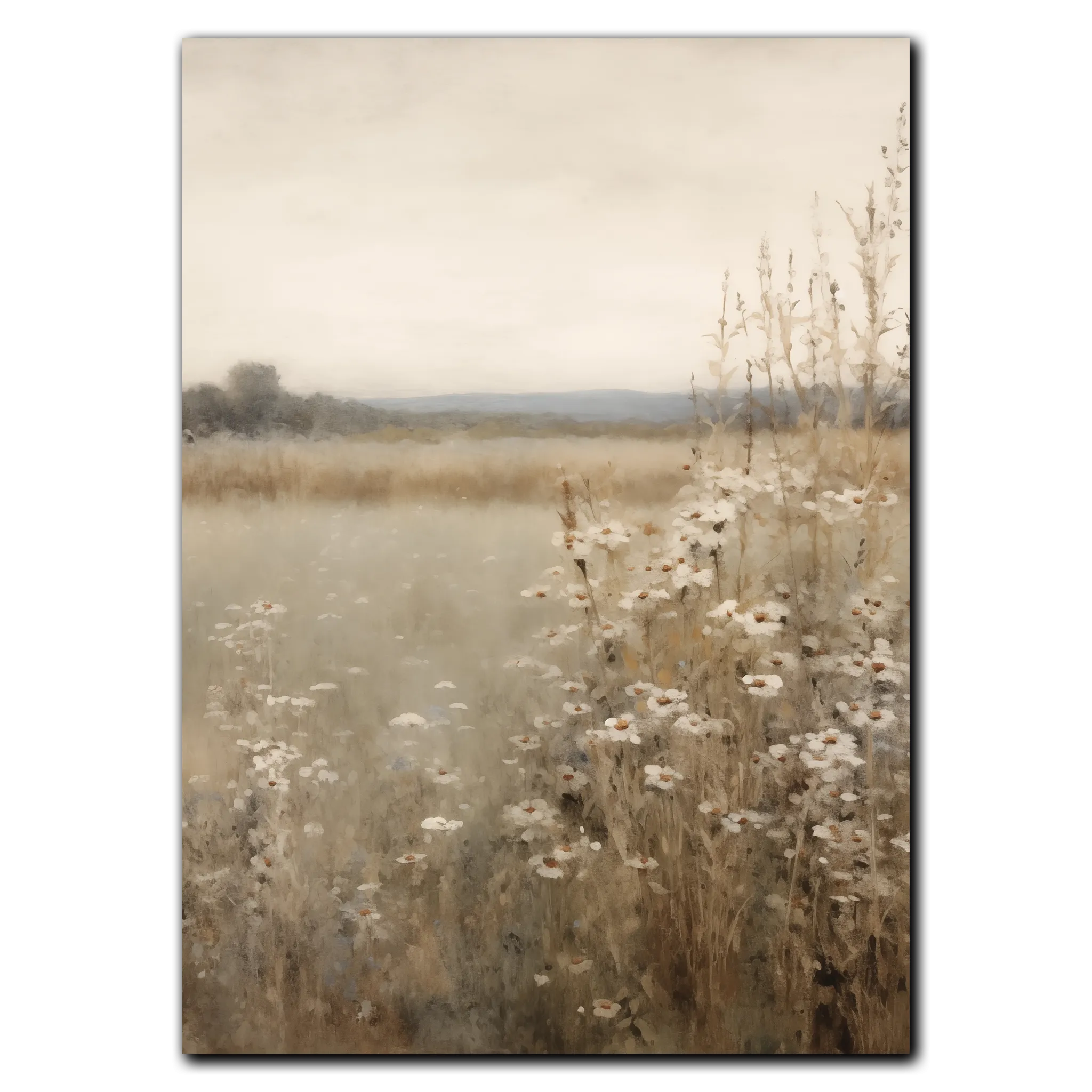 Nordic Nature Plakat 35x50 cm (B3) / Sort egetræ