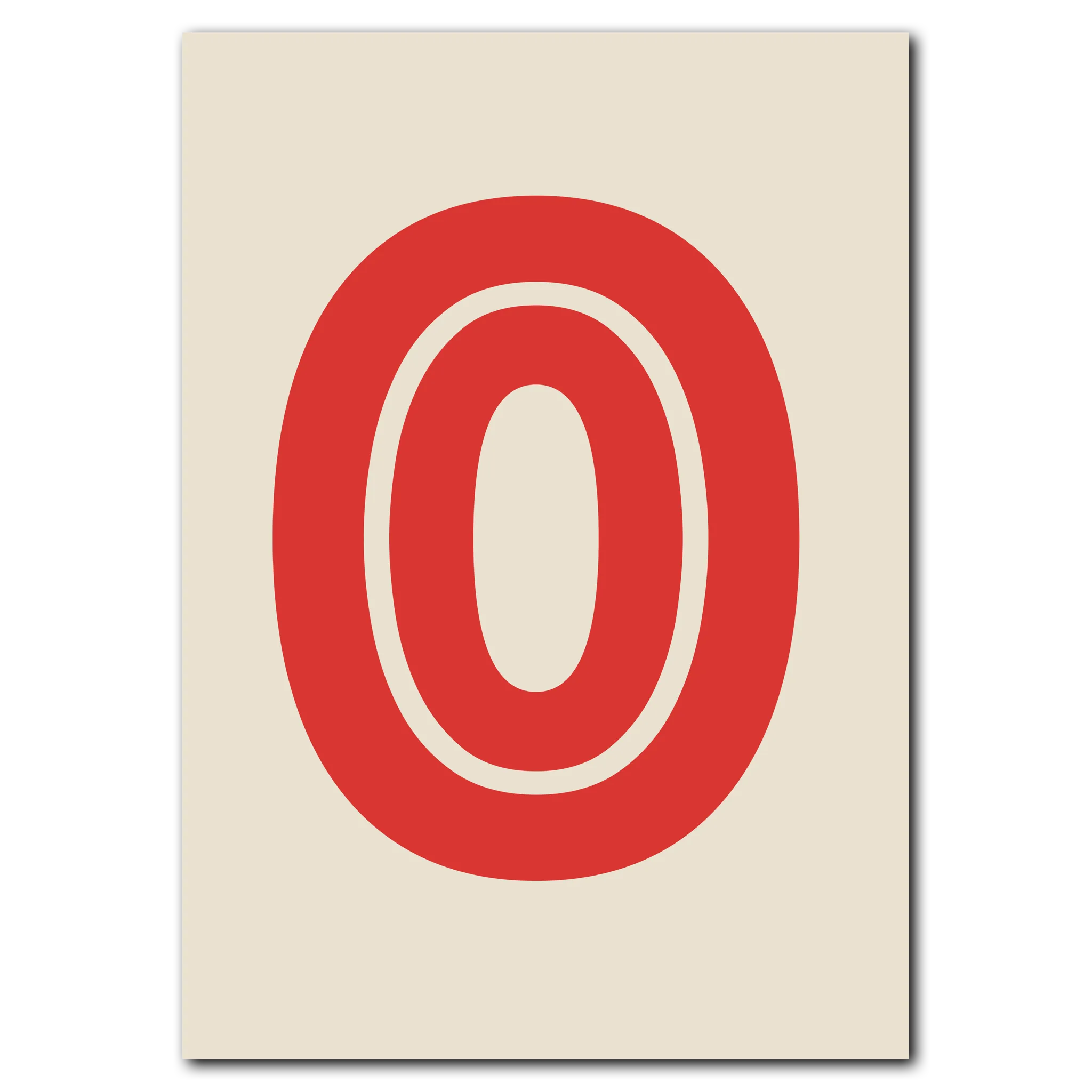 O poster 35x50 cm (B3) / Ek