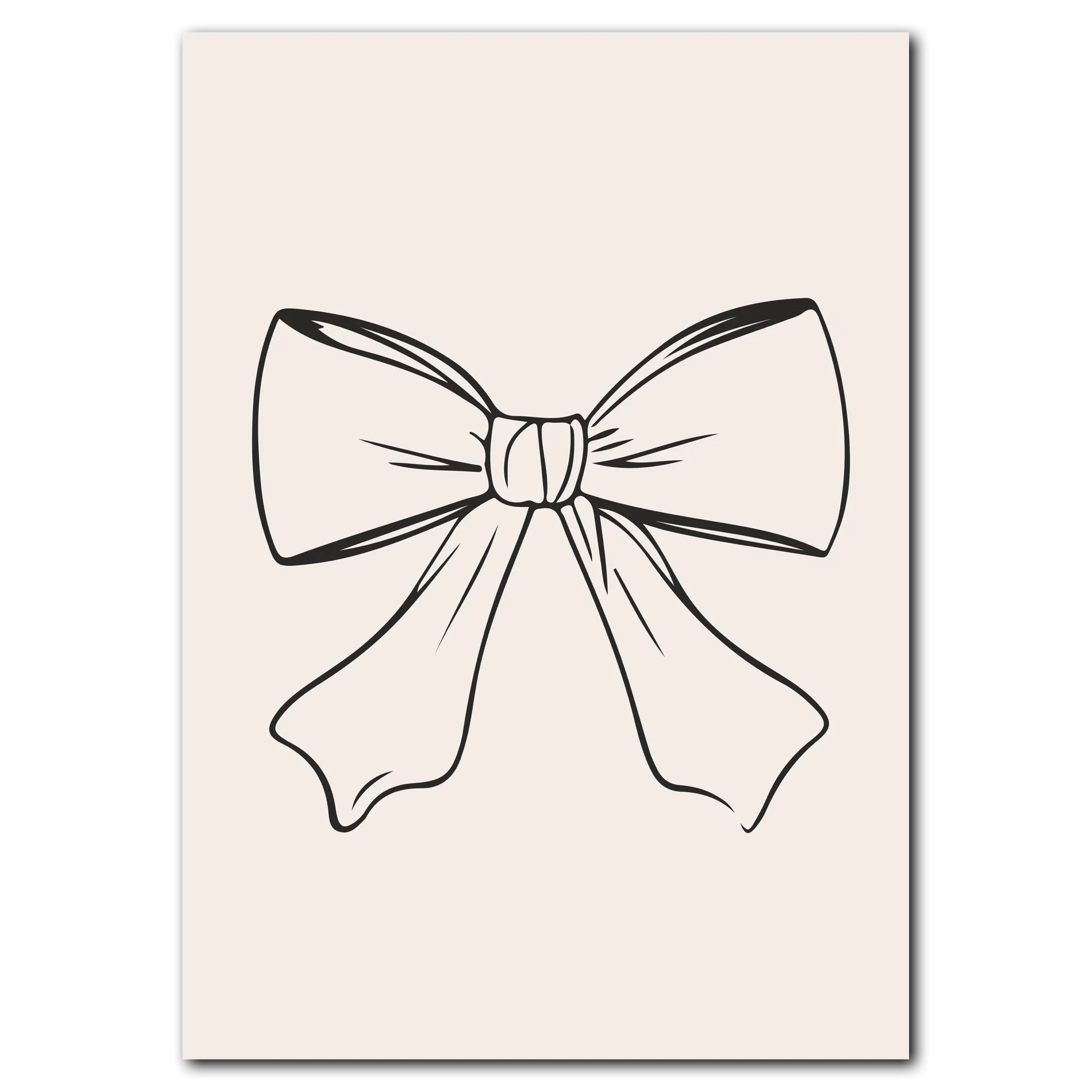 Ribbon No. 2 Plakat 21x30 cm (A4) / Ingen ram