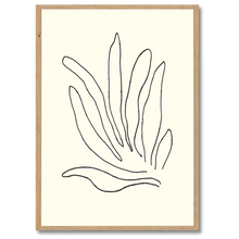 Laddar bild till gallerivisning, Wavy Leaves Plakat
