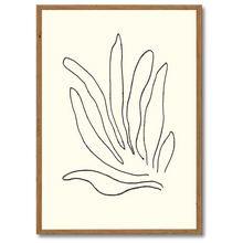 Laddar bild till gallerivisning, Wavy Leaves Plakat
