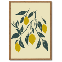 Ladda upp bild till gallerivisning, Yellow Lemon Plakat
