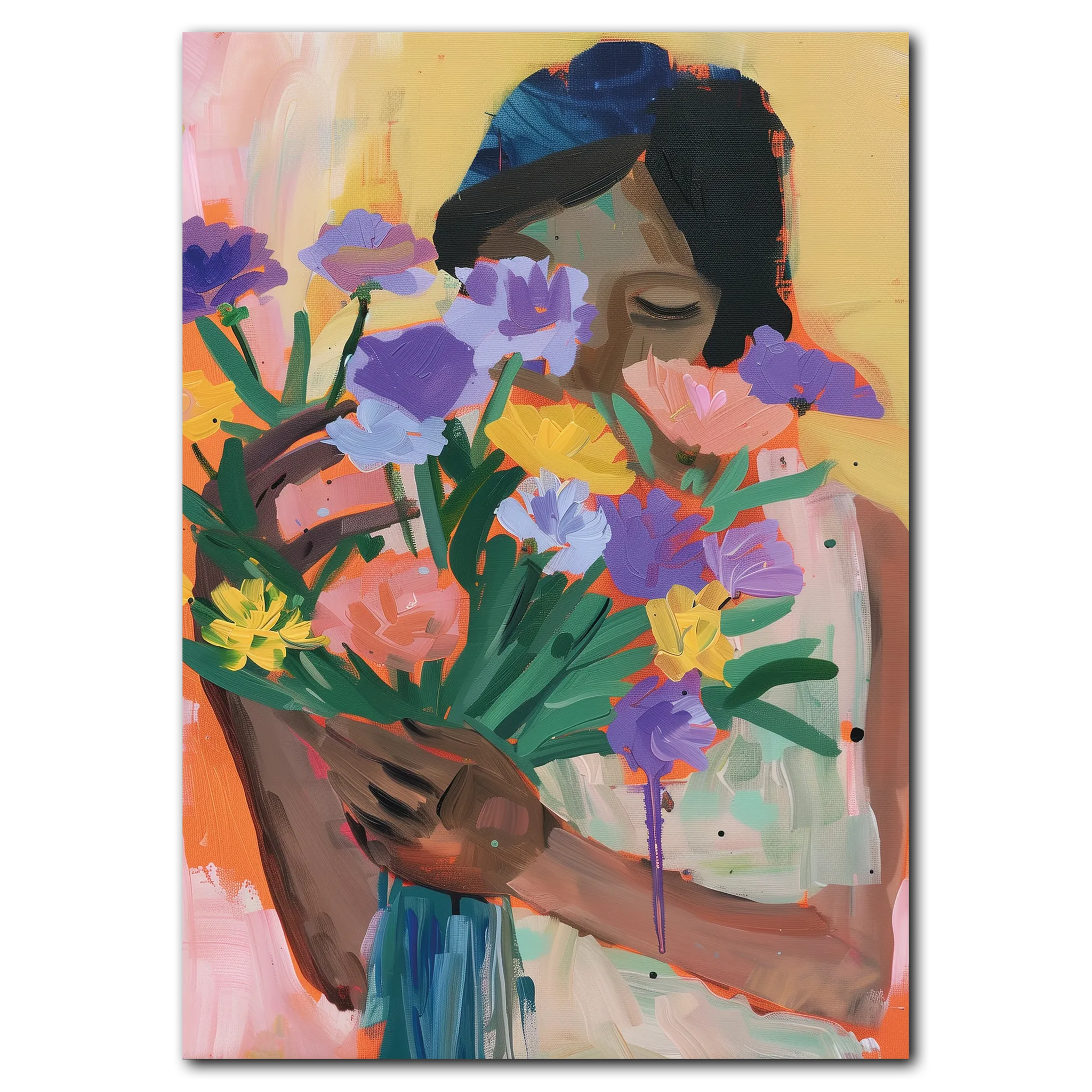 Blooming Moment poster 50x70 cm (B2) / Ingen ram