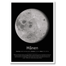 Laddar bild till gallerivisning, Måne Poster
