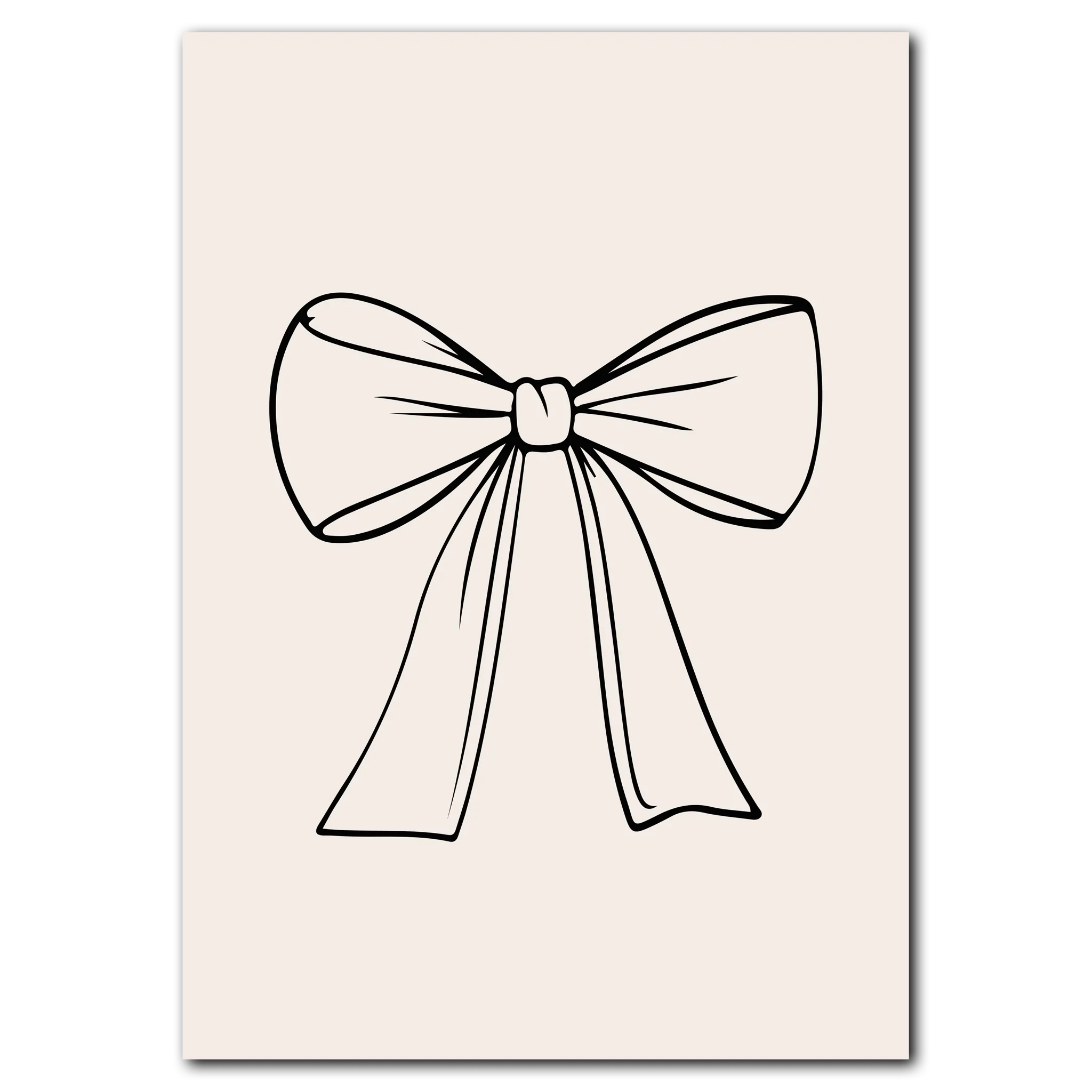 Ribbon No. 3 poster 42x60 (A2) / Ingen ram