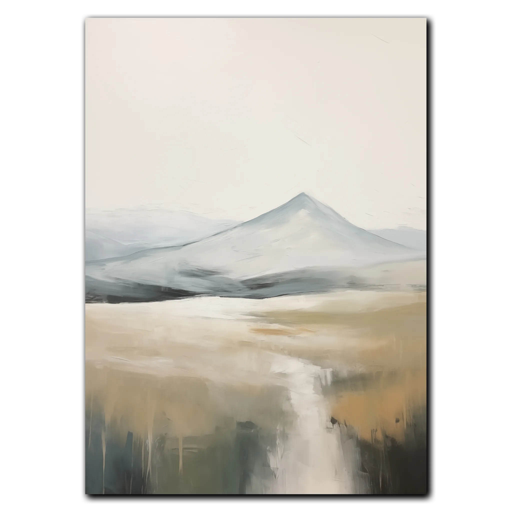 Silent Mountain Plakat 21x30 cm (A4) / Ingen ramme