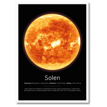 Laddar bild till gallerivisning, Solen Poster
